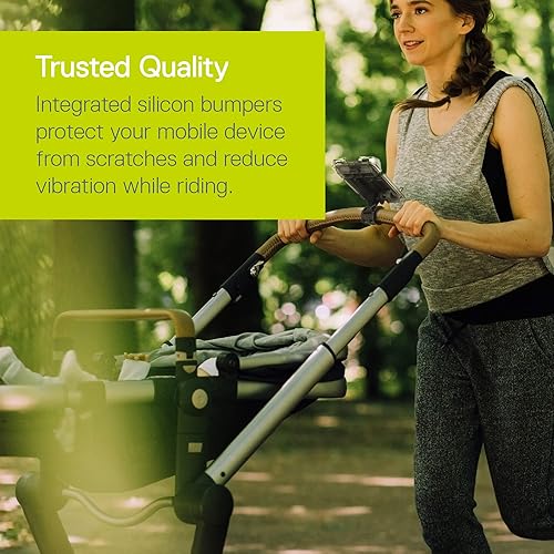 Miniatura 5 de Delta Cycle - Soporte de teléfono para bicicleta que se ajusta a cualquier manillar y se adapta a cualquier teléfono o iPhone, accesorios