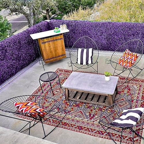 Miniatura 210 de Windscreen4less 6 paneles artificiales de boj de 20 x 20 pulgadas, seto topiario, plantas, hierba, pantalla de privacidad para exteriores, Boj