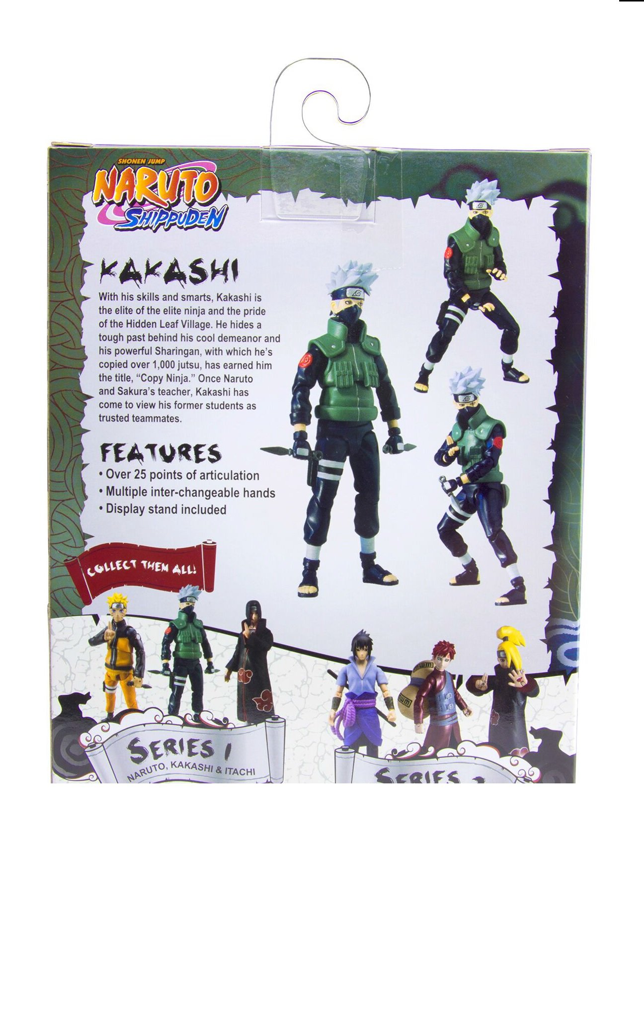 Toynami Naruto Shippuden Serie 1 Kakashi 10 cm Action Figure