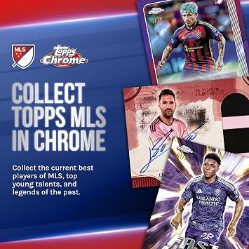 Topps Chrome MLS 2025 - Factory Sealed - Value Box