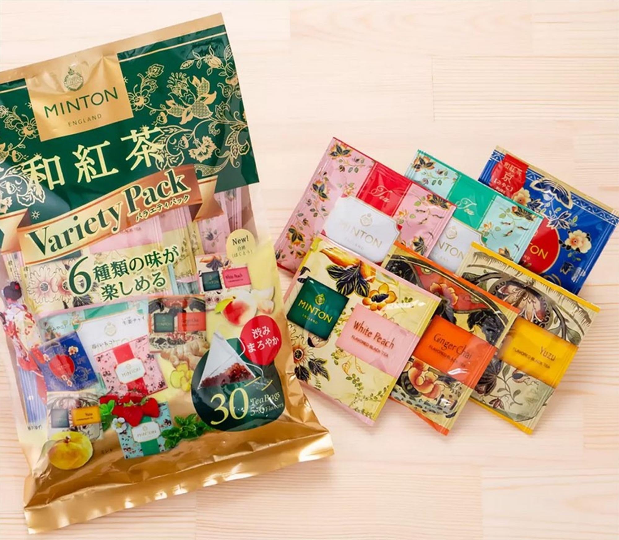 ミントン 和紅茶 バラエティパック 30P 国産茶葉使用