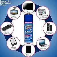 Vista 5 de Endust para electrónica; spray de limpieza antiestático para pantallas y electrónicas; sin espuma, rayas ni residuos; sin amoníaco y alcohol, sin