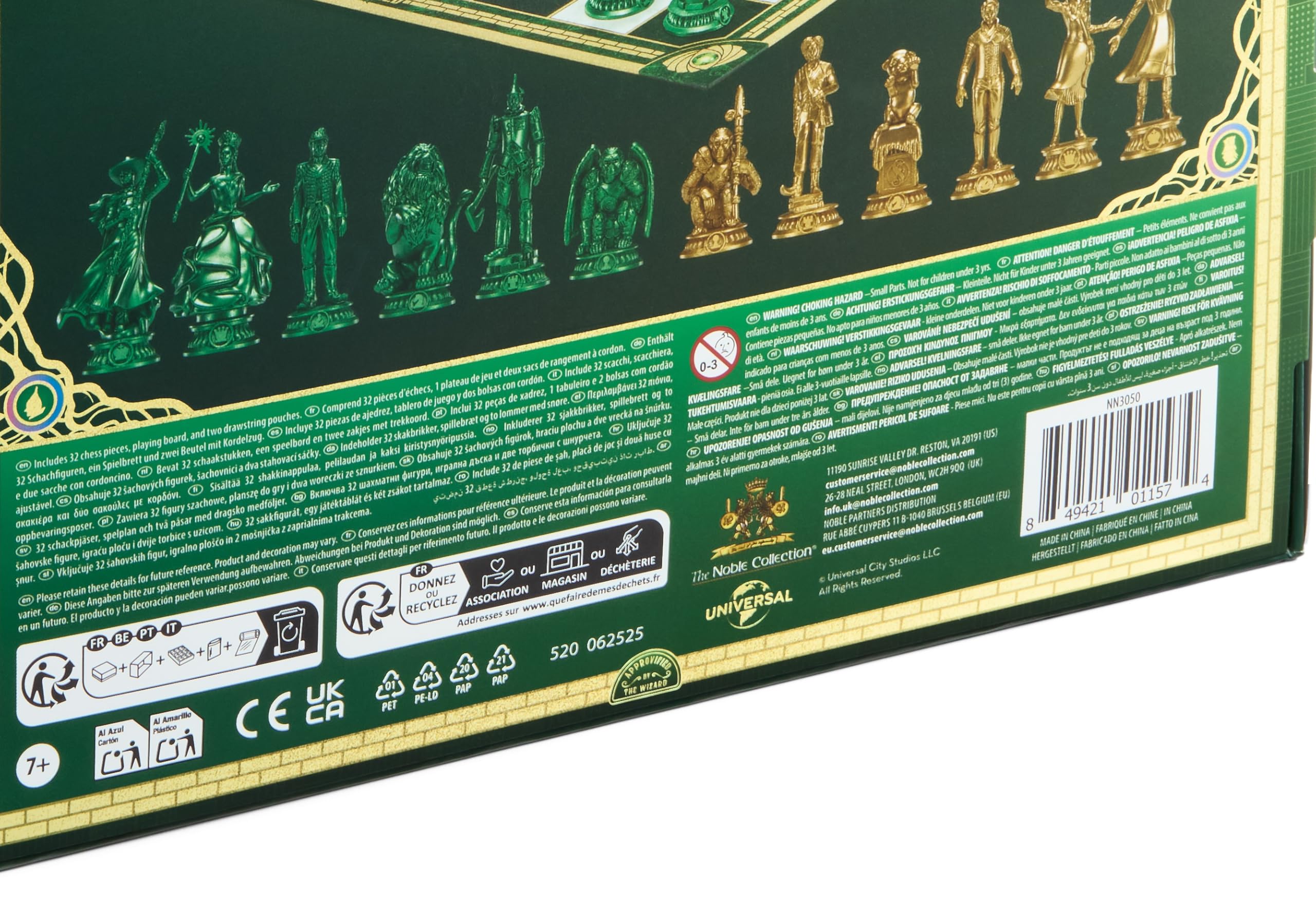 Amazon.com: Wicked Chess Set - Shiz vs. Emerald City : Toys & Games