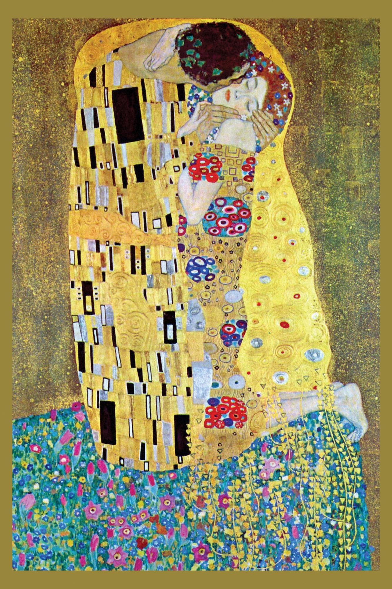 Amazon.com: ART.COM Wall Art Prints The Kiss by Gustav Klimt