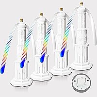 Vista 12 de Matamoscas para comida exterior o interior, ventilador de picnic para uso de mesa, ventiladores de moscas para mesas, barbacoas, eventos, ventilador