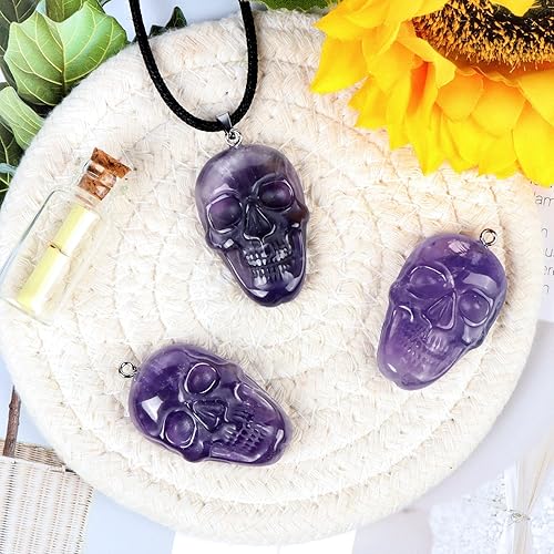 Miniatura 3 de Pandant de peces de cristal para curación, atrae riqueza figura de pez de la suerte para decoración de oficina en casa, Cristales de amatista