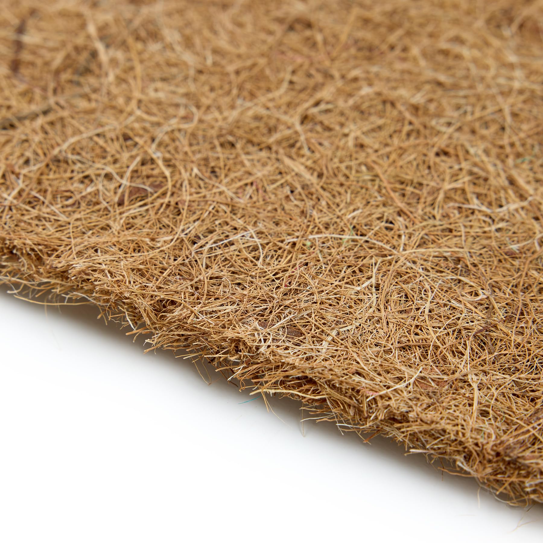 La Cordeline Lot 3 Tapis en Fibre de Coco Naturel 40x100 cm 900g/m² Marron