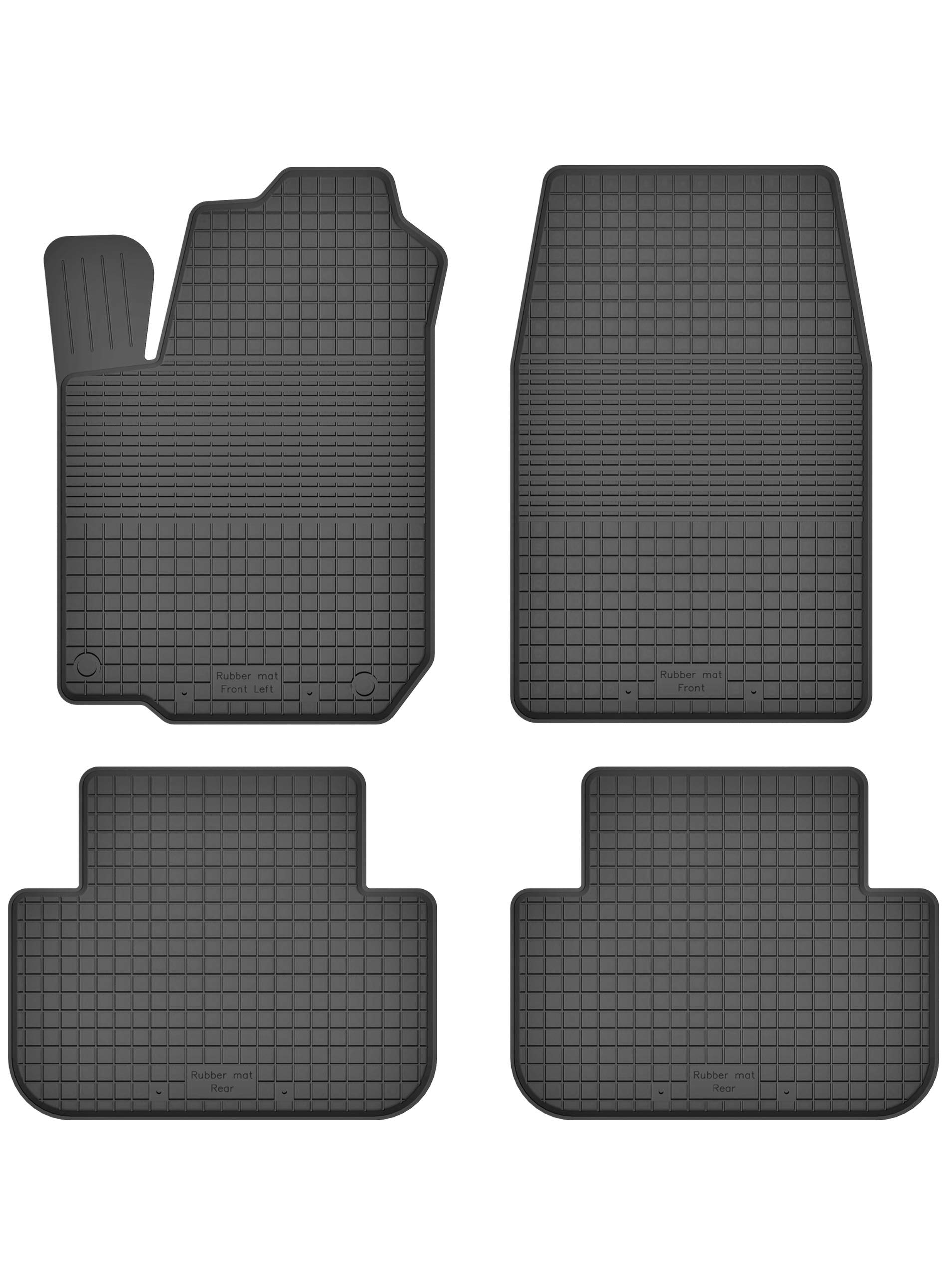 NEU Gummi Fußmatt Passd Für Rault Modus Auto Gummimatt 4x Ean: 425104338