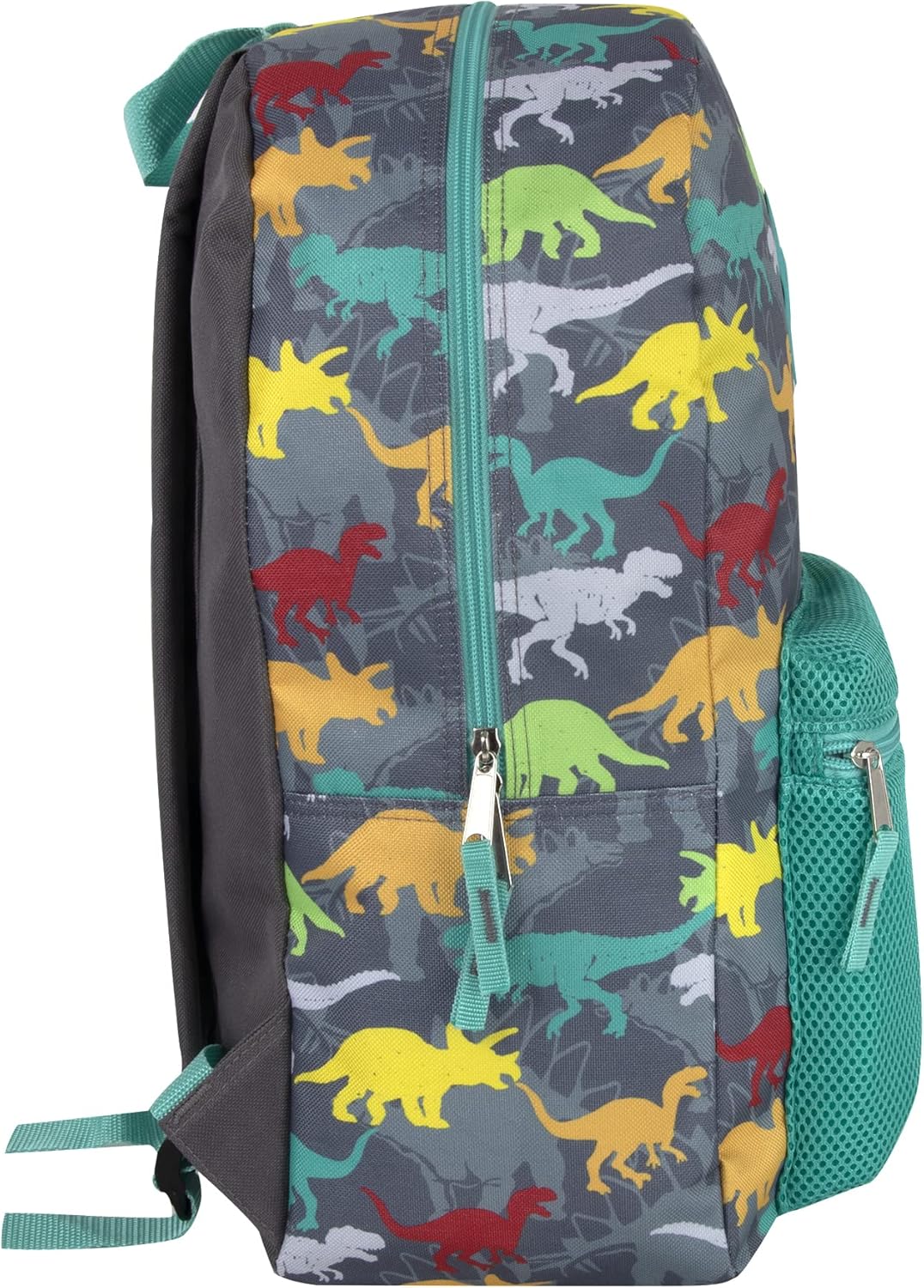 Trail maker Backpack with Lunch Box and Pencil Case for Girls and Boys, 17 Inch Backpacks for Kids for School (Dancing Dinosaurs) - Image 4