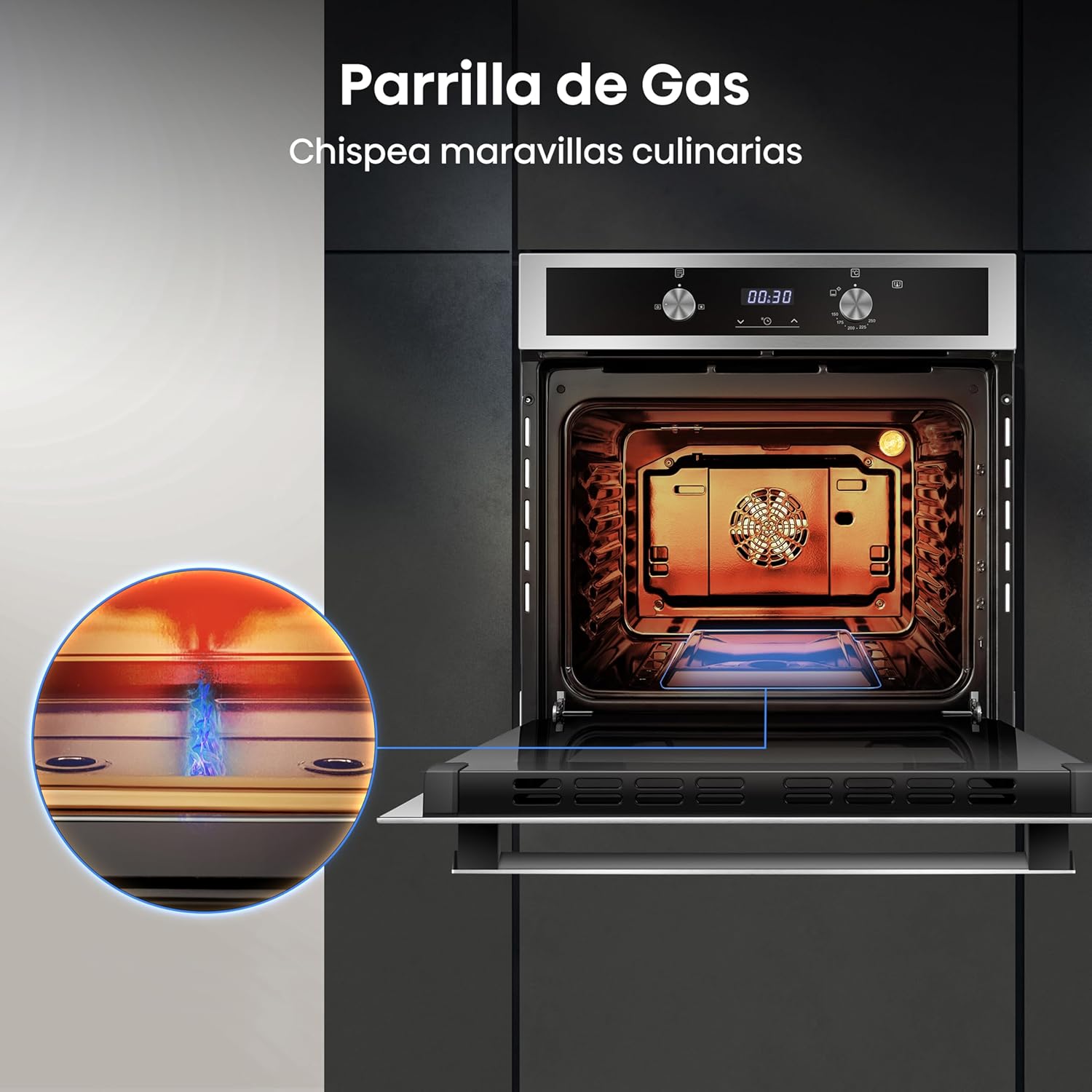Hisense HGO602BS Oven cooling system diagram