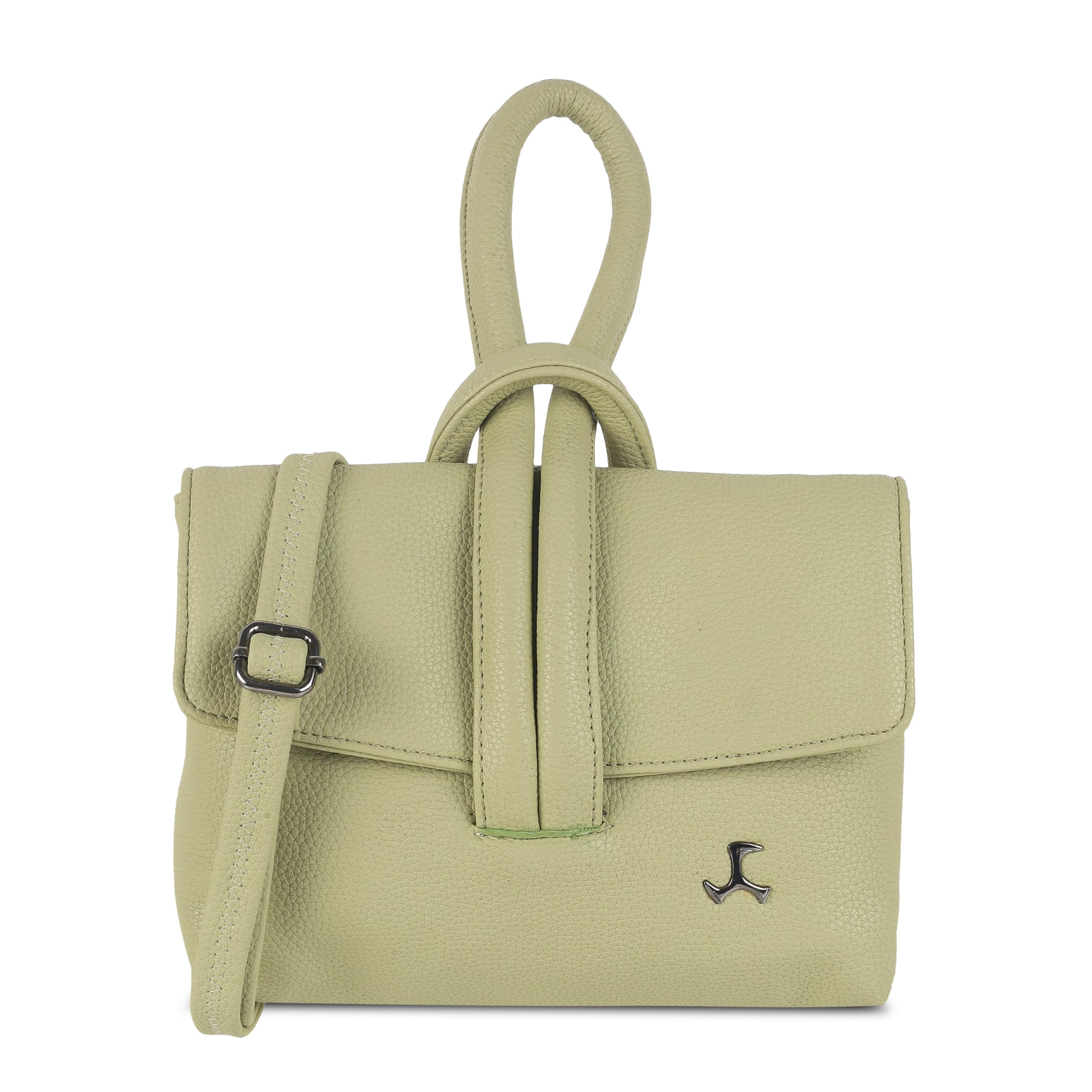 mochi Women Faux Leather Casual Sling Bag with Unique Arm Loop Handle-picture-16
