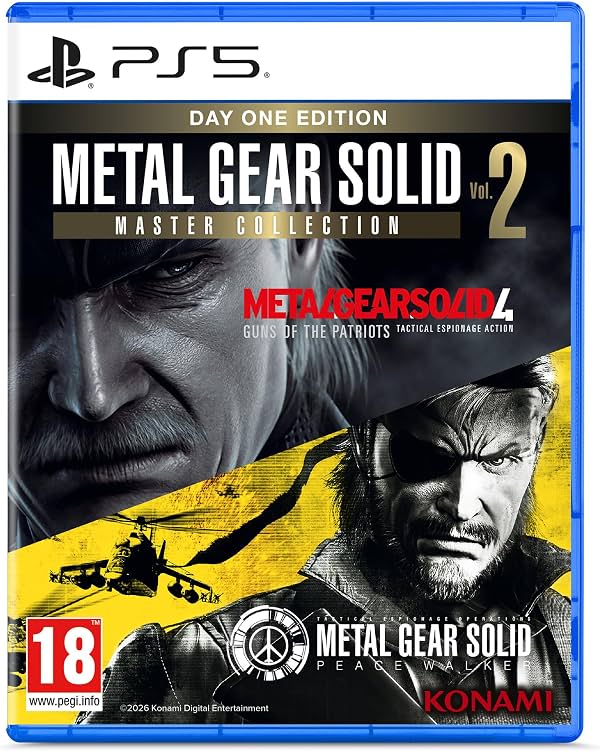 Metal Gear Solid: Master Collection Vol. 2 - Edición Día Uno - PS5 Clasificación ESRB: Maduro | por Konami