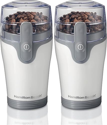Miniatura 9 de Hamilton Beach Fresh Grind - Molinillo eléctrico para café en grano, especias y más, con cuchillas de acero inoxidable, cámara removible, hace hasta