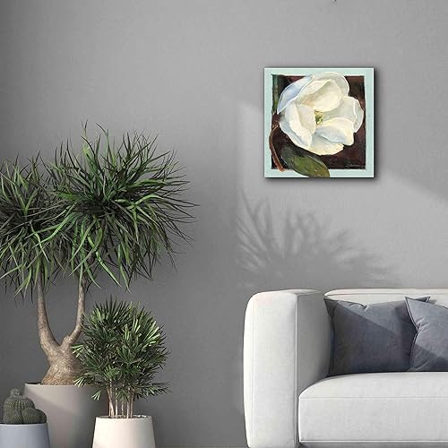 Miniatura 7 de Epic Graffiti Carol Rowan - Lienzo decorativo para pared, diseño de magnolia I, 18 x 18 pulgadas