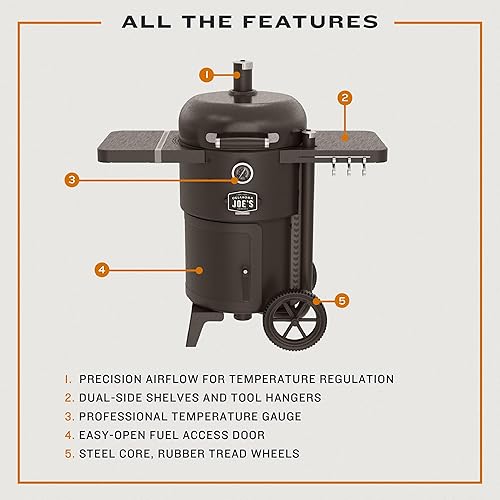 Miniatura 5 de Oklahoma Joe's Bronco - Ahumador y parrilla de tambor - 25203120