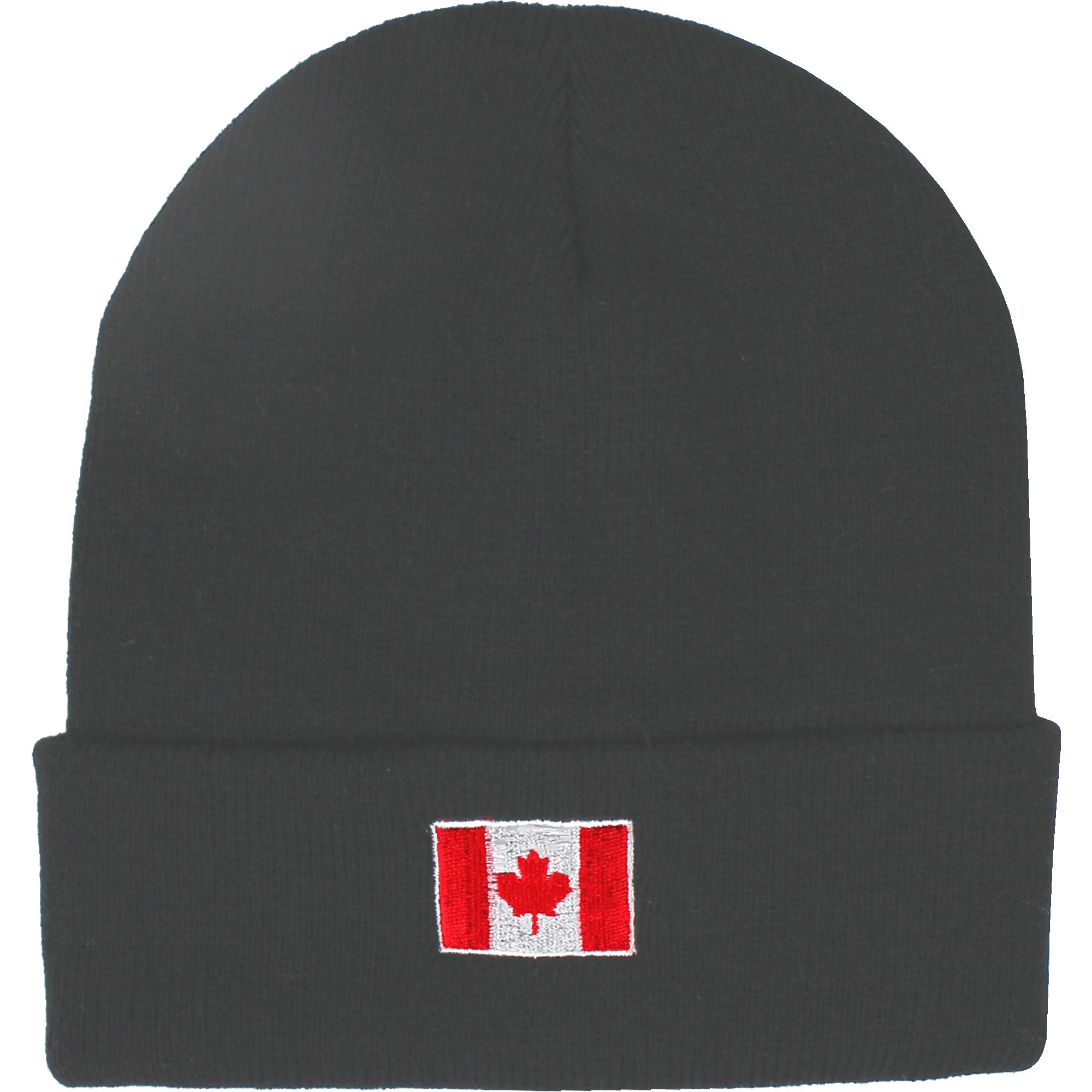 TeddyT's Men's Canada Thermal Sports Beanie Hat (Grey)