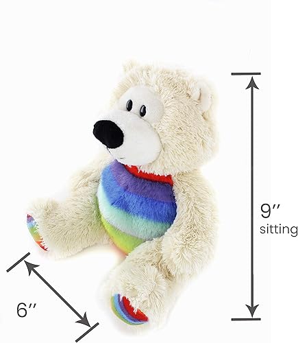 Miniatura 2 de Plushland Oso de peluche de arco iris – Sophie- Oso de peluche para niños, multicolor, 12 pulgadas