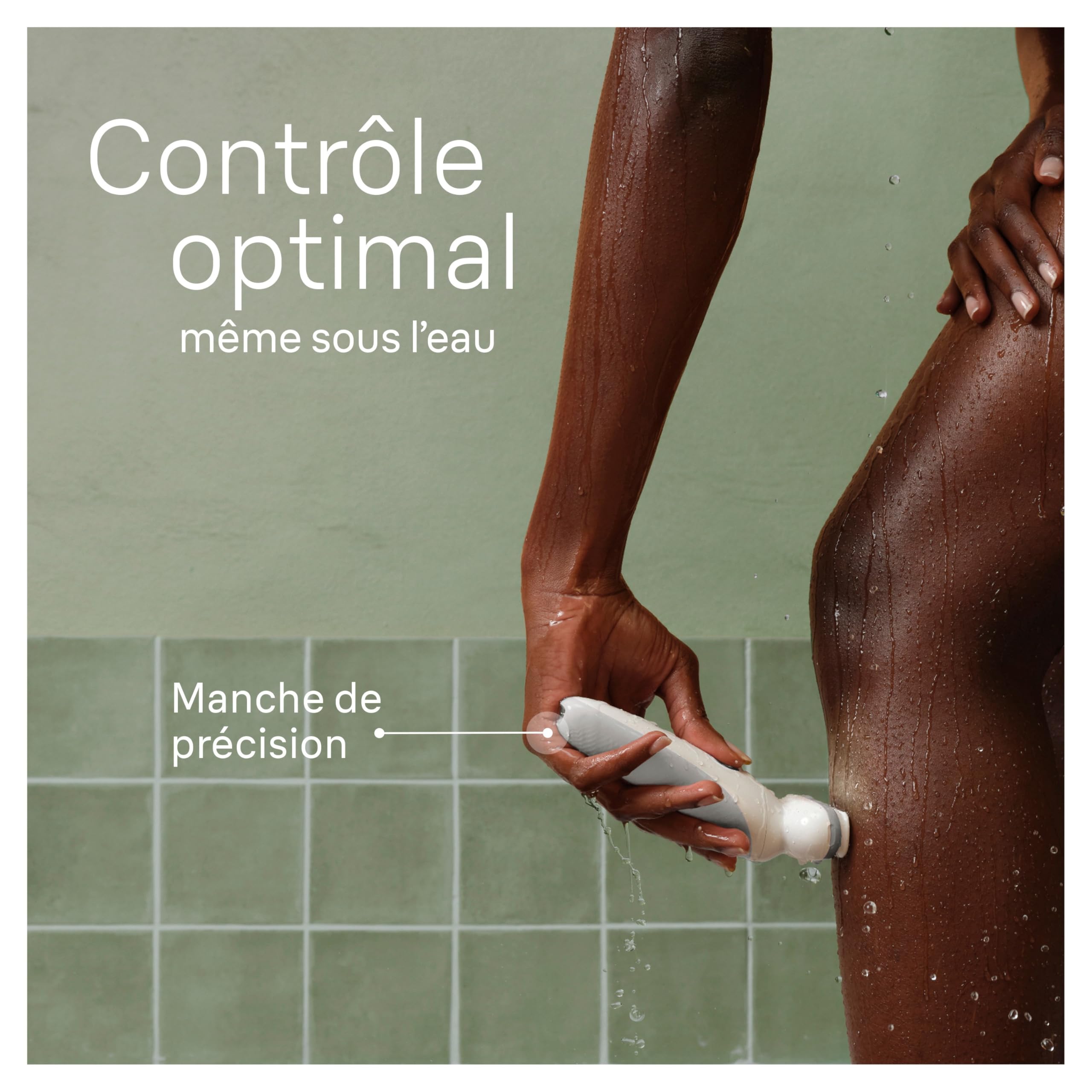 Braun Epilateur Electrique Femme Silk Epil 9, 9-141, Blanc et Argent – Etanche, sans Fil, Tête Pivotante, Coffret d’Epilation avec Sabot Tondeuse, Embout de Rasoir, Manche et Cartouche Gillette Venus