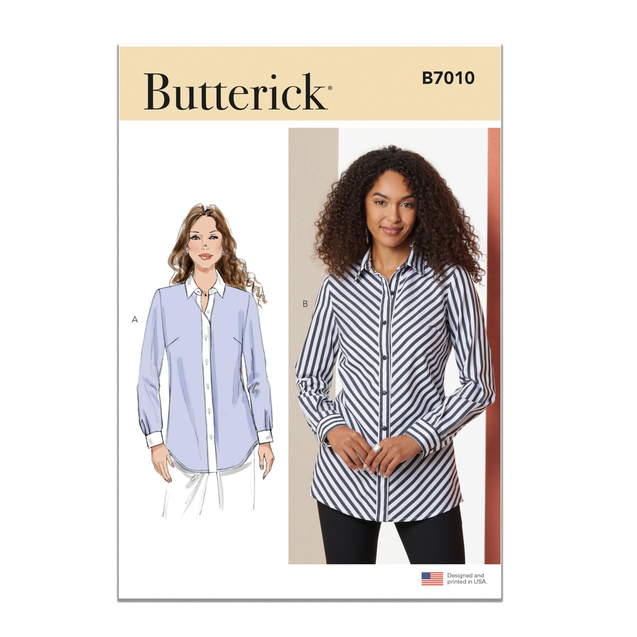 Minerva Sewing Pattern 7010 Butterick Butterick-7010-K5