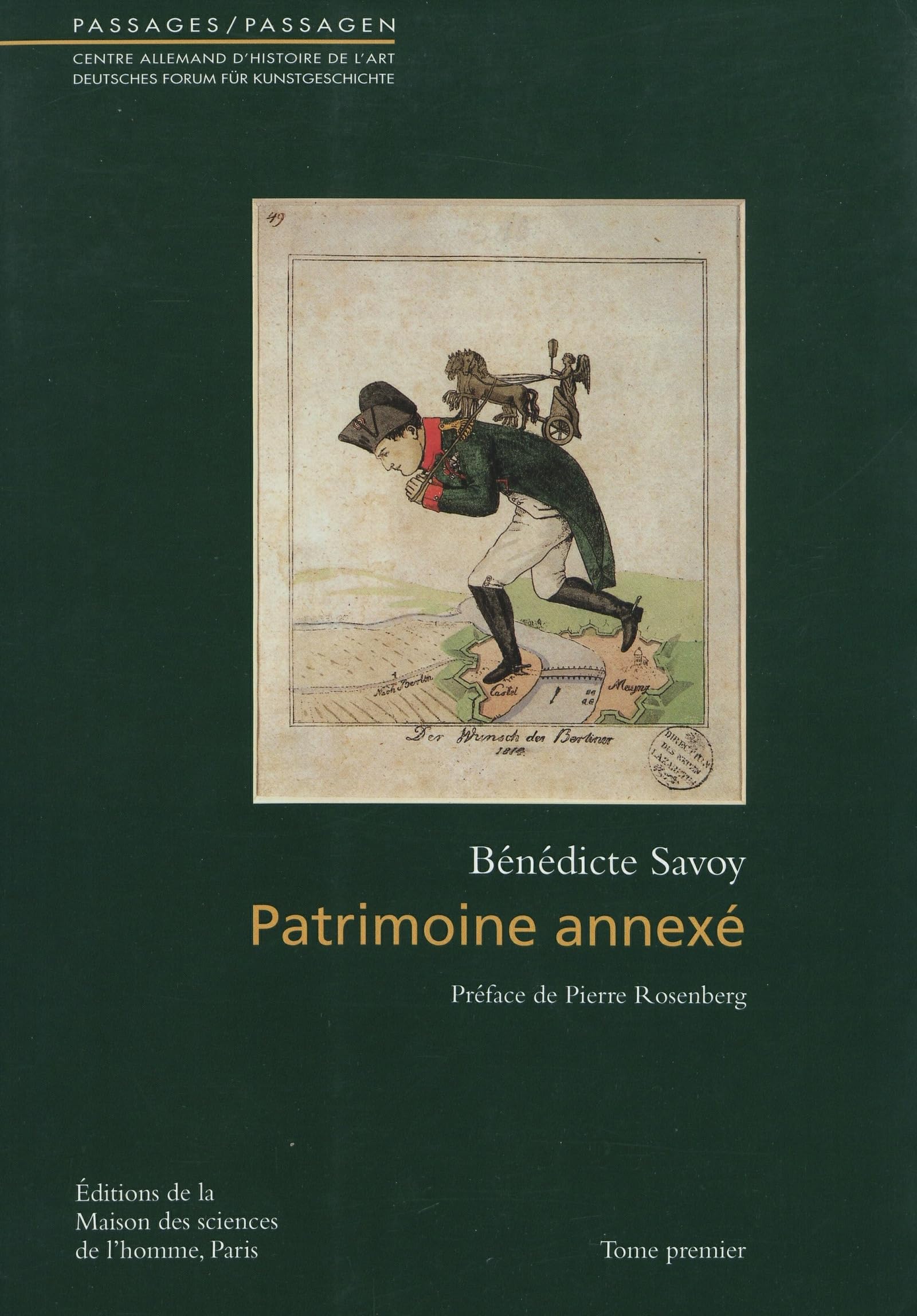 Patrimoine annexé examine la spoliation de biens culturels saisis en Allemagne autour de 1800