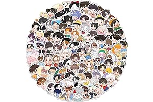 100 Value Pack Glowing BTS Chibi Stickers