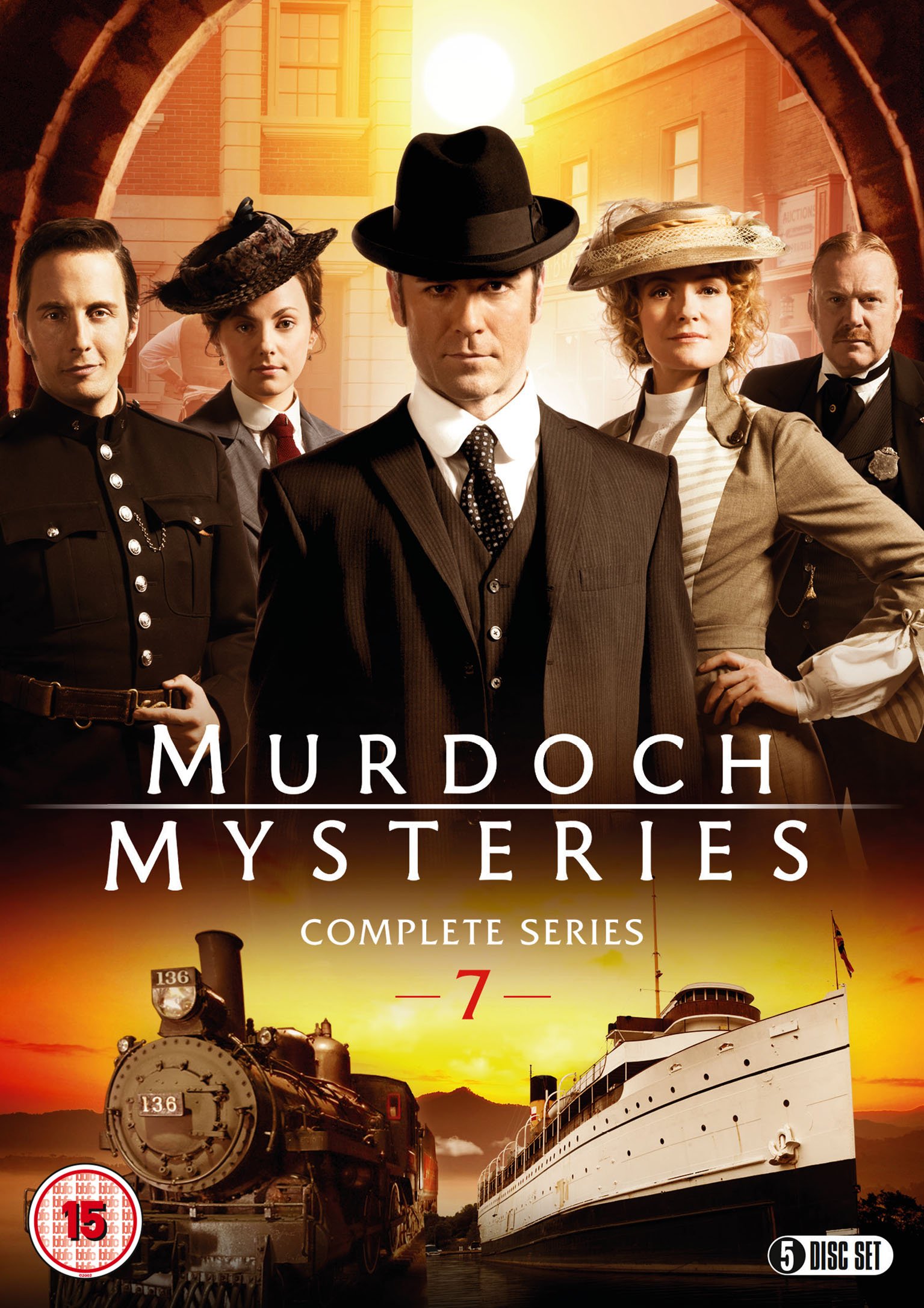 Murdoch Mysteries: Series 7 DVD Drama Yannick Bisson
