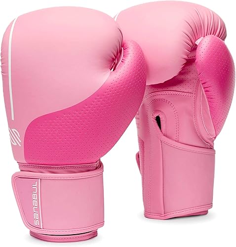 Sanabul Guantes de boxeo de huevo de Pascua para mujer, guantes de entrenamiento profesional, MMA Kickboxing, Muay Thai, saco pesado de boxeo de