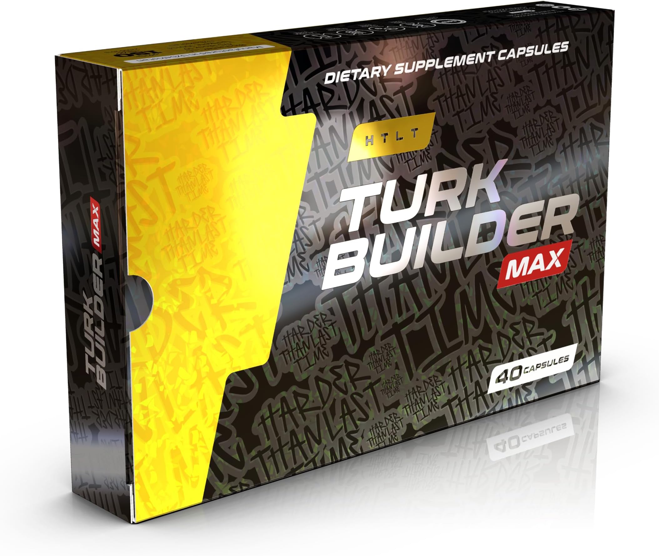 HTLT Supplements Turk Builder MAX, Strength Support, 40 Capsules