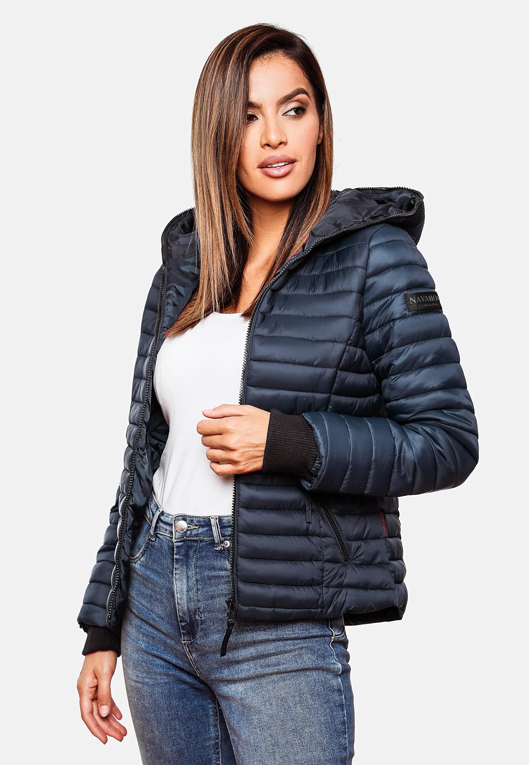 Navahoo Chaqueta Guateada de Entretiempo para Mujer Kimuk XS-XXL