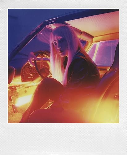 Miniatura 9 de Polaroid Now White 9062 - Cámara de película instantánea con Bluetooth conectada tipo I con juego de filtro de lente adicional Negro, azul Gray,