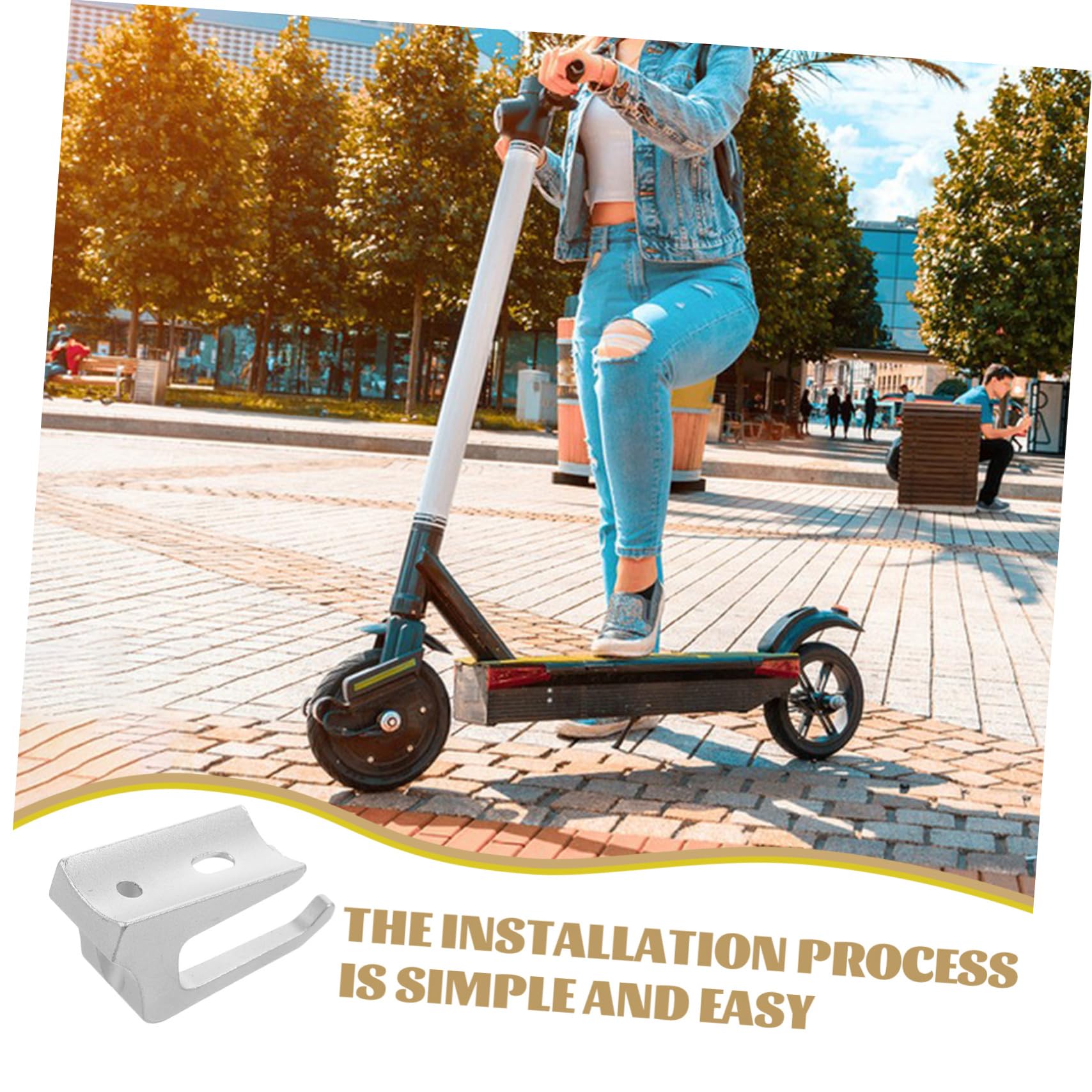 Mobestech 5 Ganci Per Monopattino Elettrico Gancio Traino Per Monopattino Accessori Anteriori Professionali Per Monopattini Elettrici Accessori Per Monopattino Elettrico Gancio Per