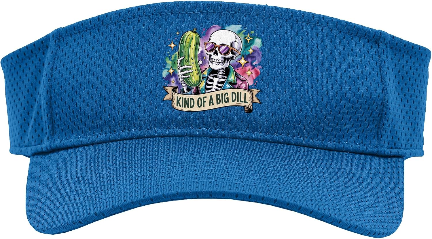 Kind of a Big Dill Funny Pickle Trending Meme Sport Sun Visor