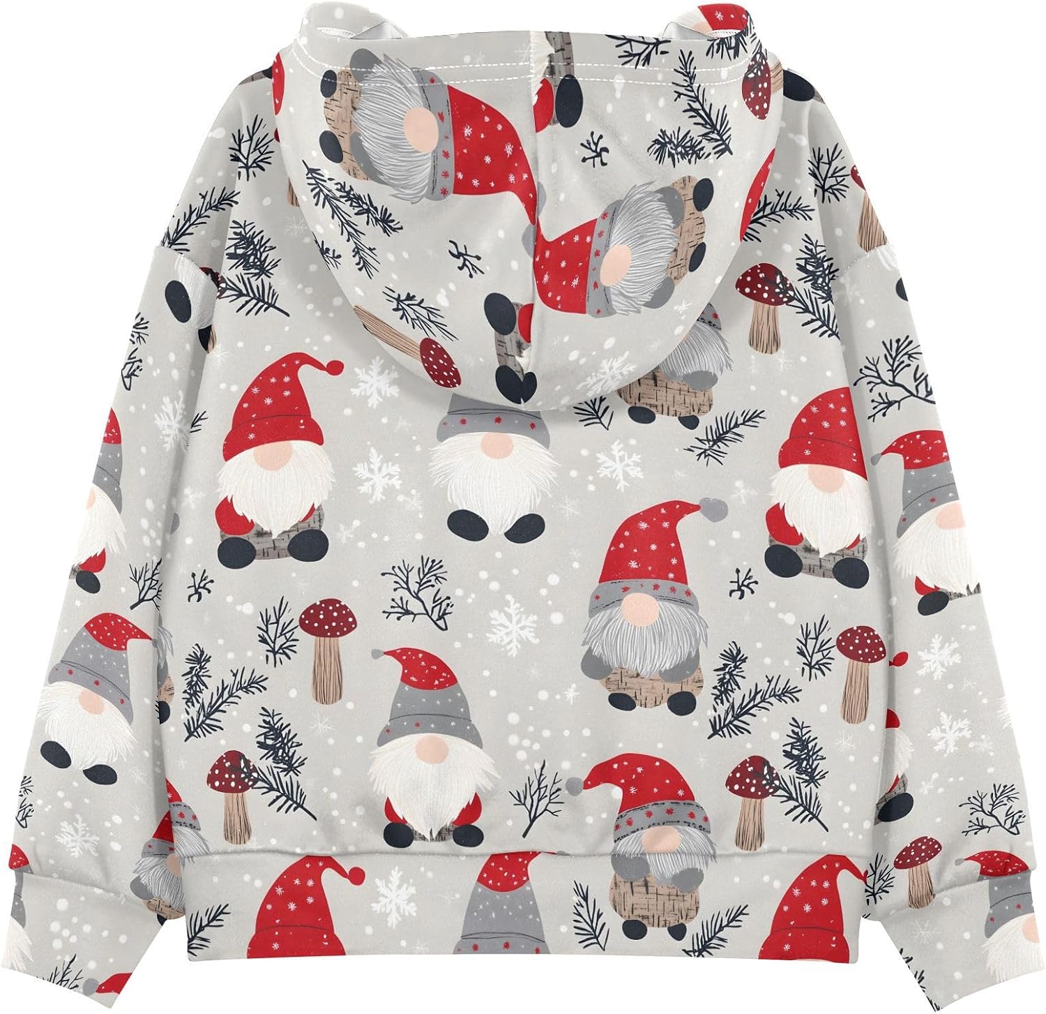 Cute Christmas Gnomes Toddler Girls Pullover Hoodie Sweatshirt 4-14Y 202b8341