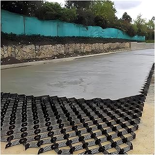 Mud Control Grid, 2 Inch Pea Gravel Stabilizer Grid for Driveways Walkway, Gravel Stabilizer,for Landscaping Slopes Garden Patios Pathways Parking (Size : 6x10m(20x33ft))