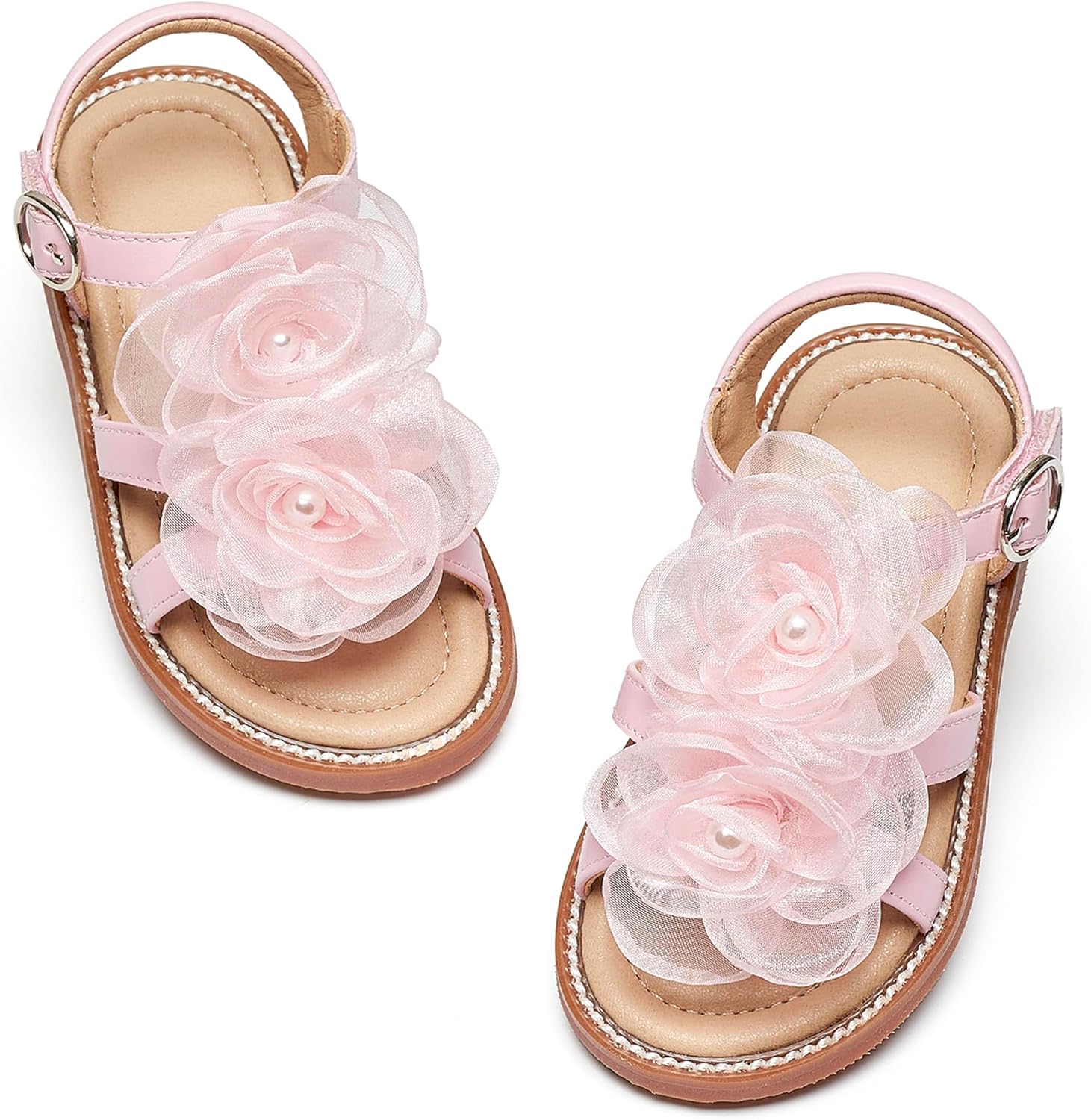Kiderence Toddler Girls Sandals Little Girls Kids Shoes Girls Sandals Toddler