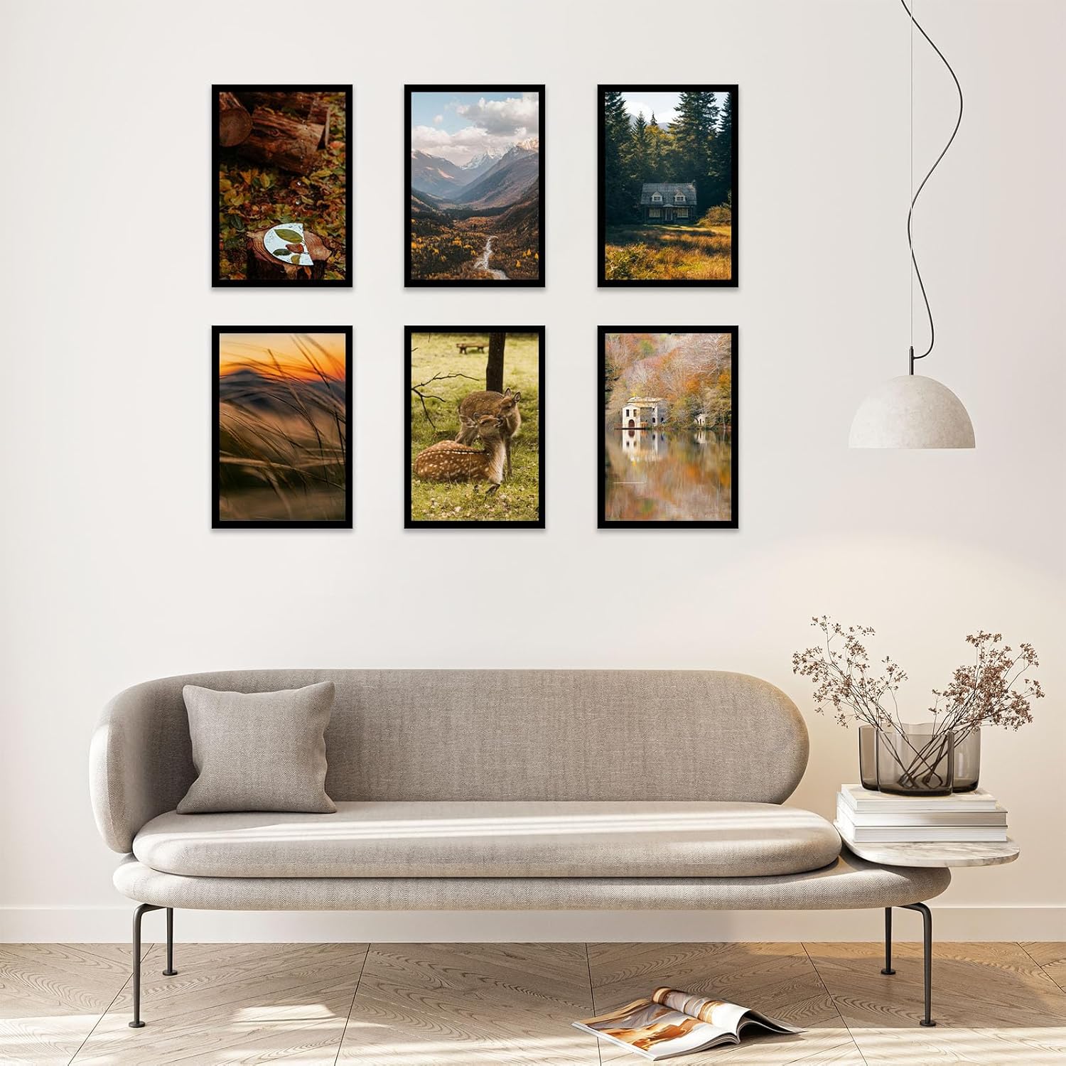 13x18 Picture Frame Black for Wall Hanging, Wood 13 x 18 Frame Photo Frame for Wall Horizontally or Vertically, Black, 3 Pack