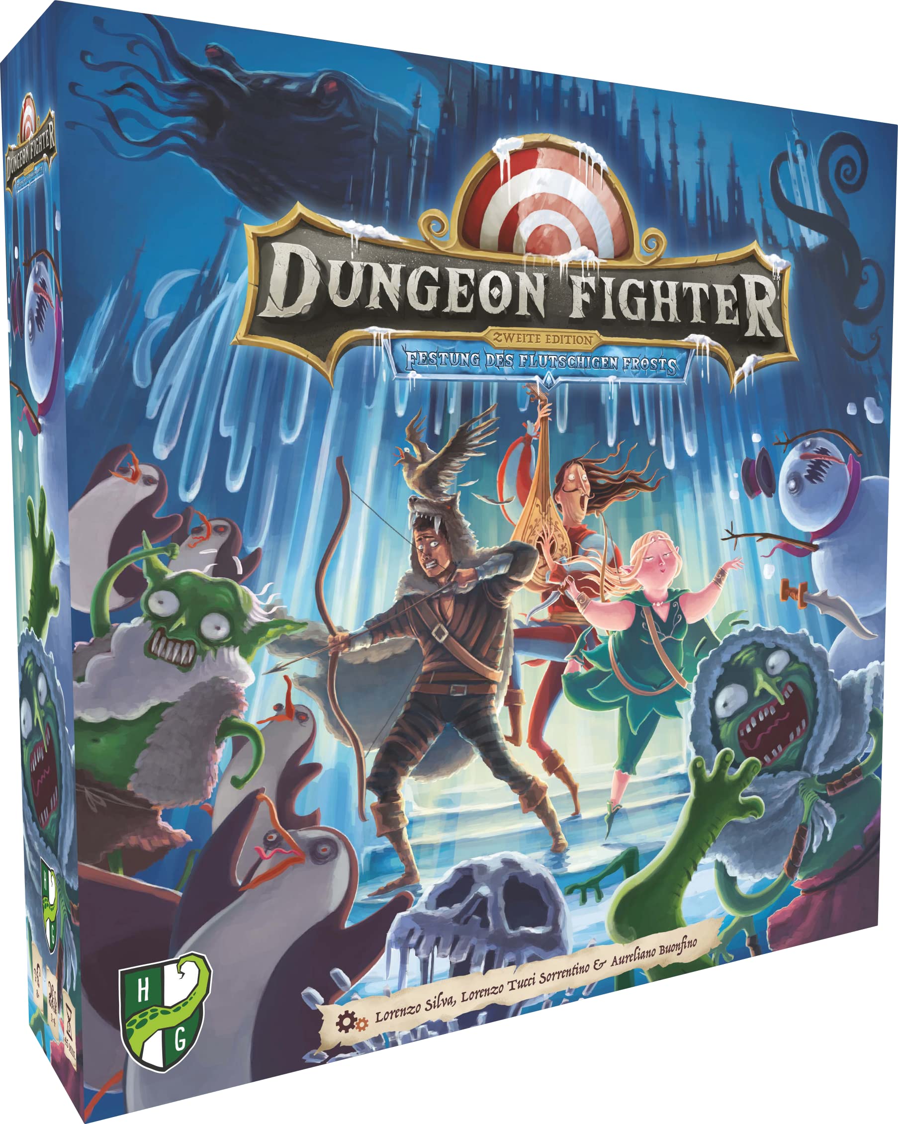 Horrible Guild Dungeon Fighter: La fortezza del gelo flutschigen tedesco - espansione -1-6 persone, 10 anni
