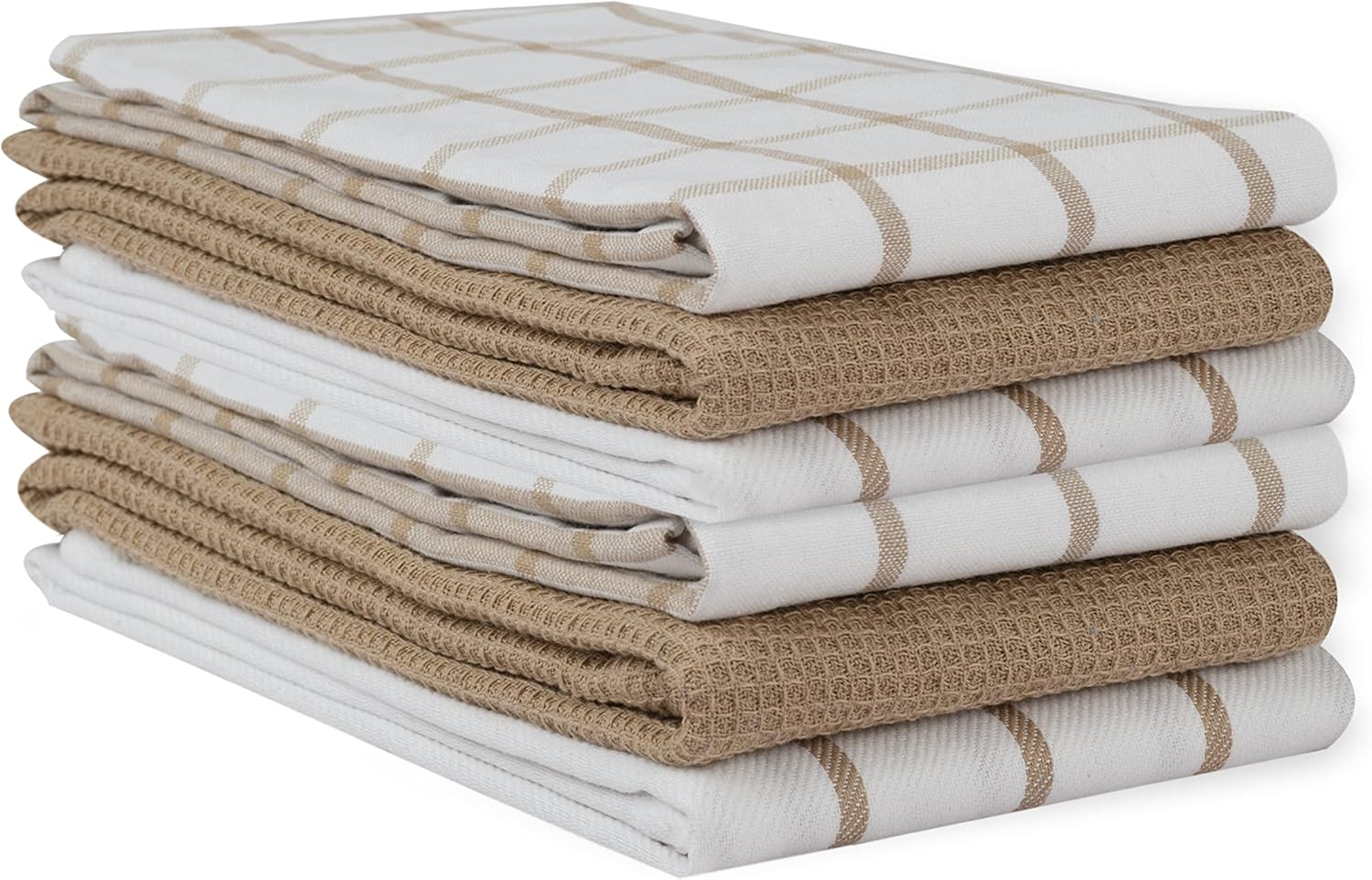 LANE LINEN Cotton Kitchen Towels and Dish Cloths Set, 6-Pack – Absorbent, Quick-Drying Dish Towel, 18″ x 28″, Soft, Premium Hand and Tea Towels – Beige LANE LINEN Cotton Kitchen Towels and Dish Cloths Set, 6-Pack – Absorbent, Quick-Drying Dish Towel, 18″ x 28″, Soft, Premium Hand and Tea Towels – Beige