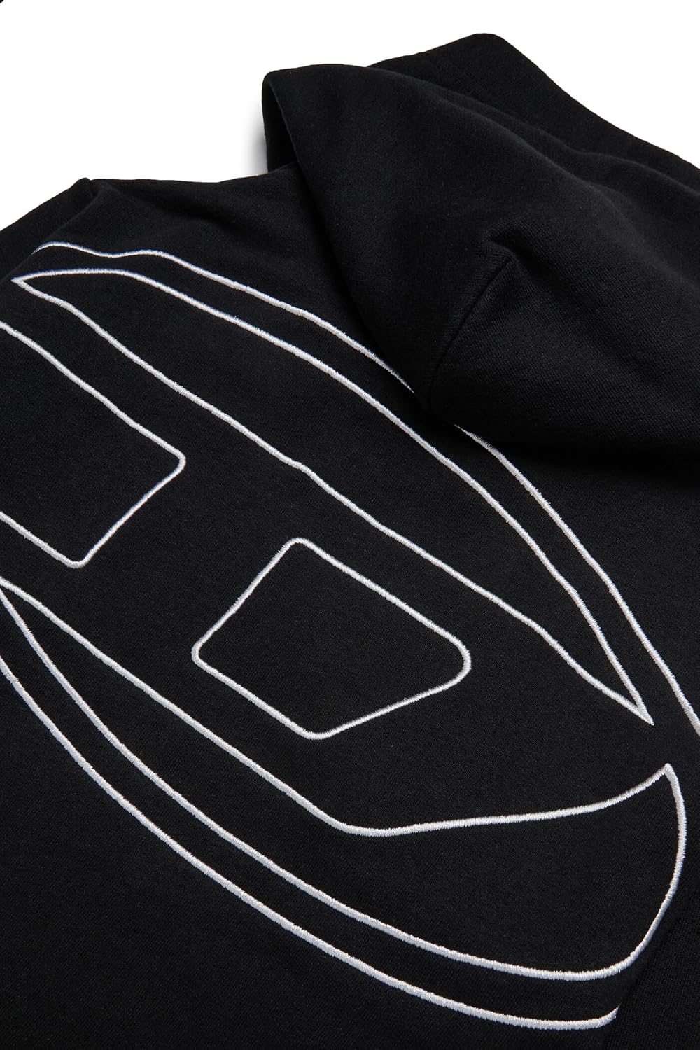 Diesel Boys' Sweatshirt With Maxi Oval D Logo