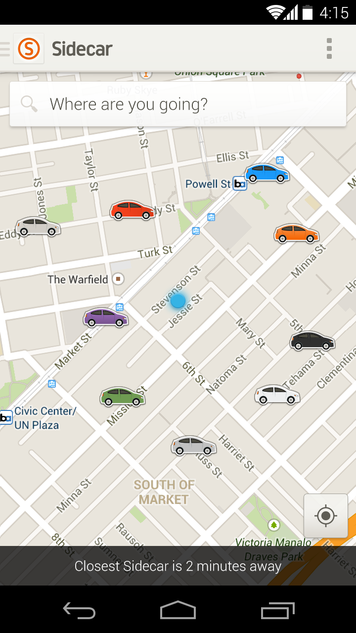Sidecar App on Amazon Appstore