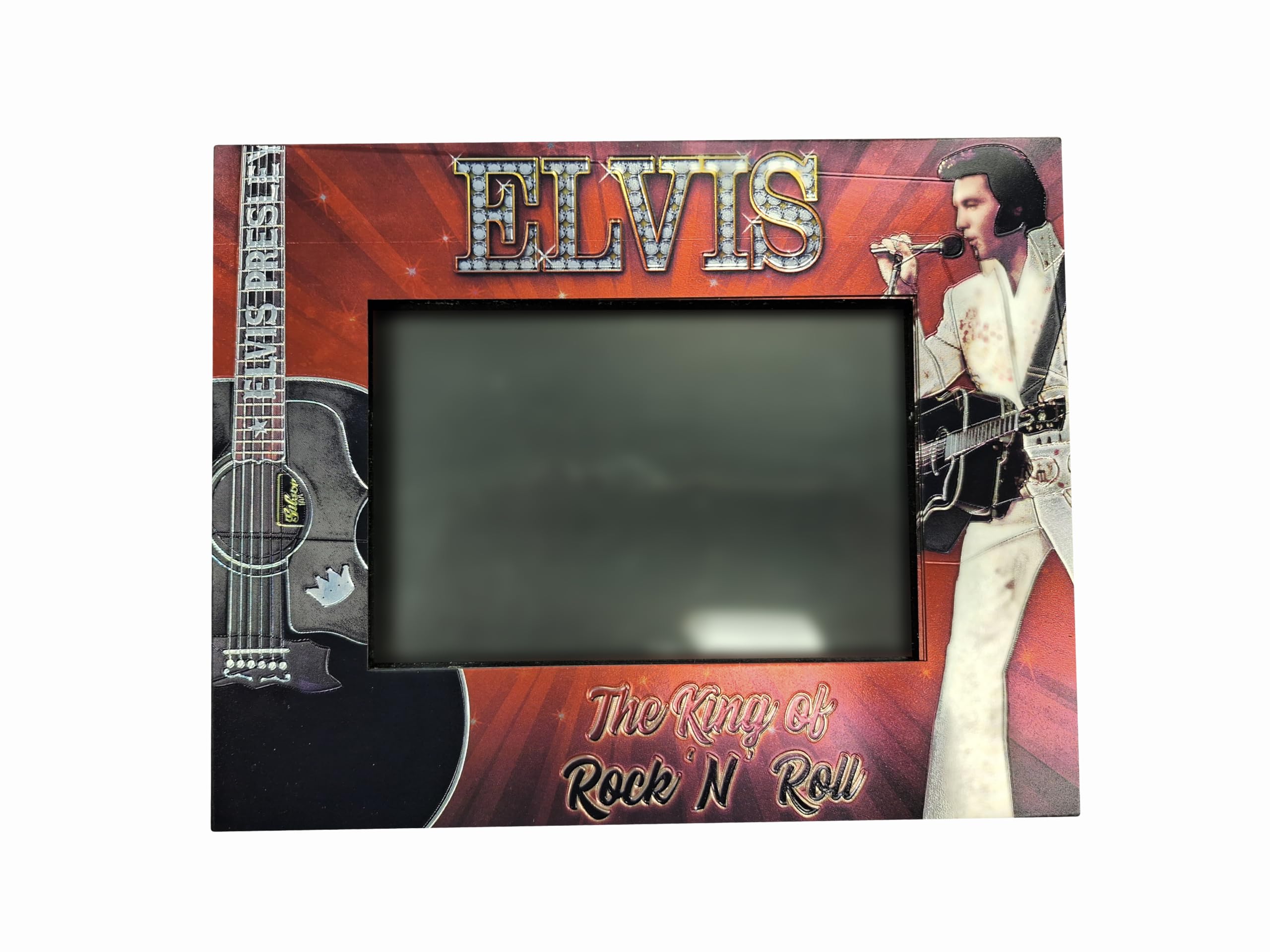 Mid-South Products Elvis Presley '68 Name Metallic Picture Frame