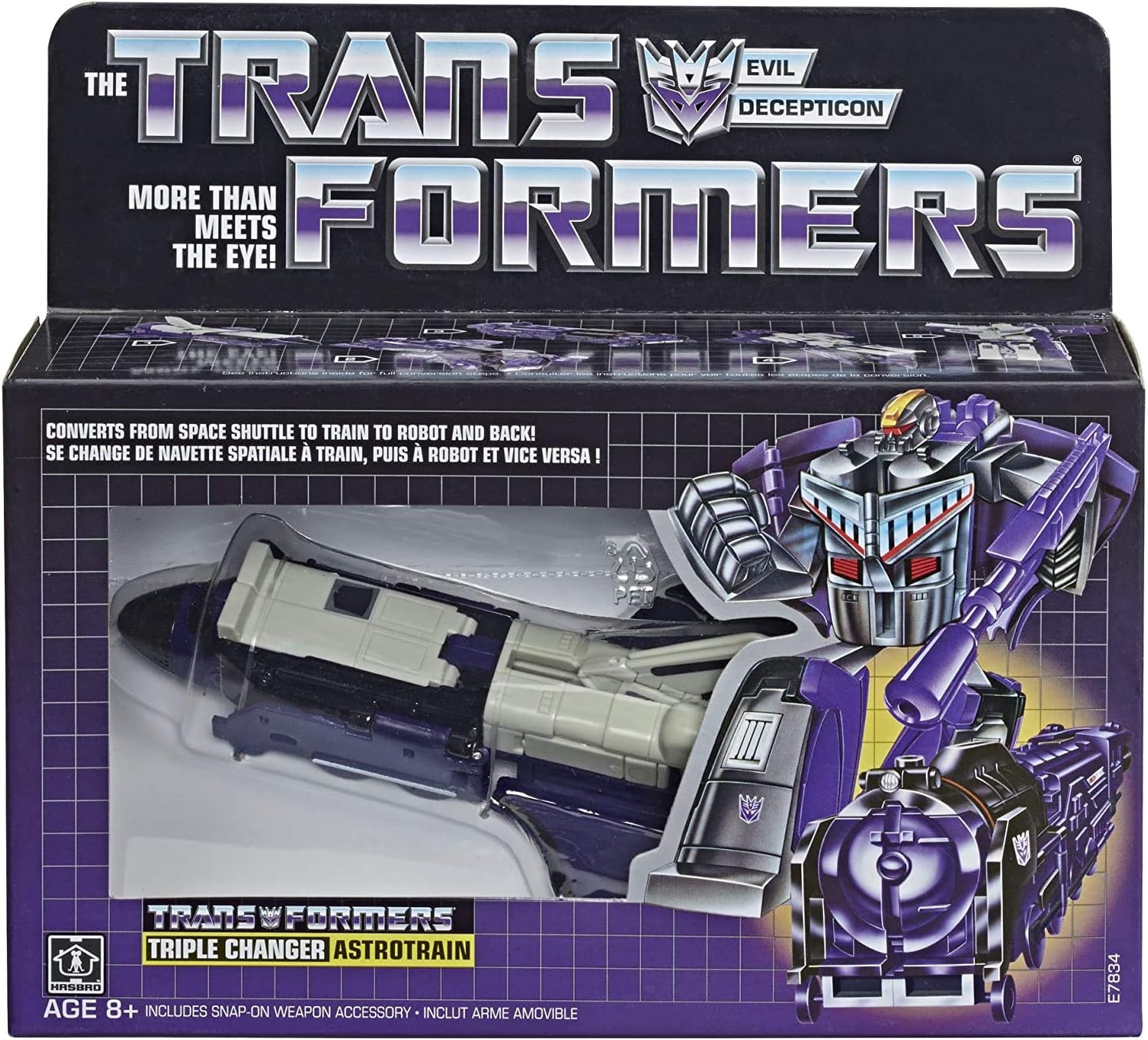Astrotrain G1 Reissue Triple Changer