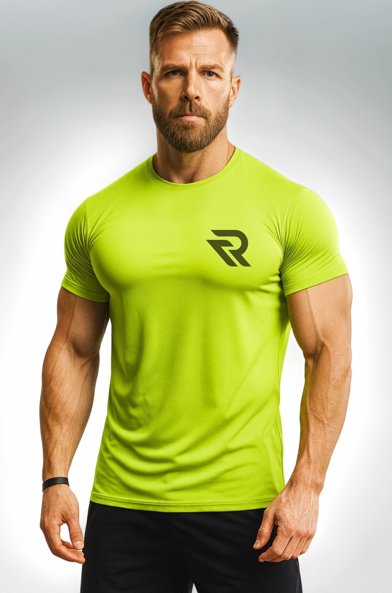 3Colours RGB Polyester T-Shirt - High-Performance, Quick-Dry Sportswear-Run