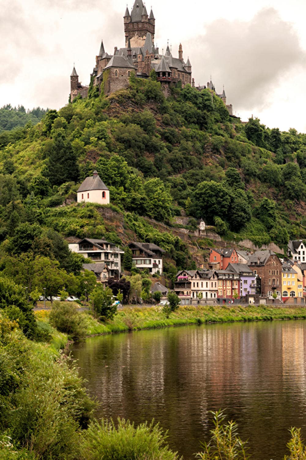 Cochem Germany Castles Rivers Houses CitiesAdult puzzle children 1000 pieces wooden puzzle game gift home decoration special travel souvenir