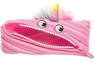 Zip It Pencil Pouches | Vibrant Unicorn Pencil Case for Girls and Beyond