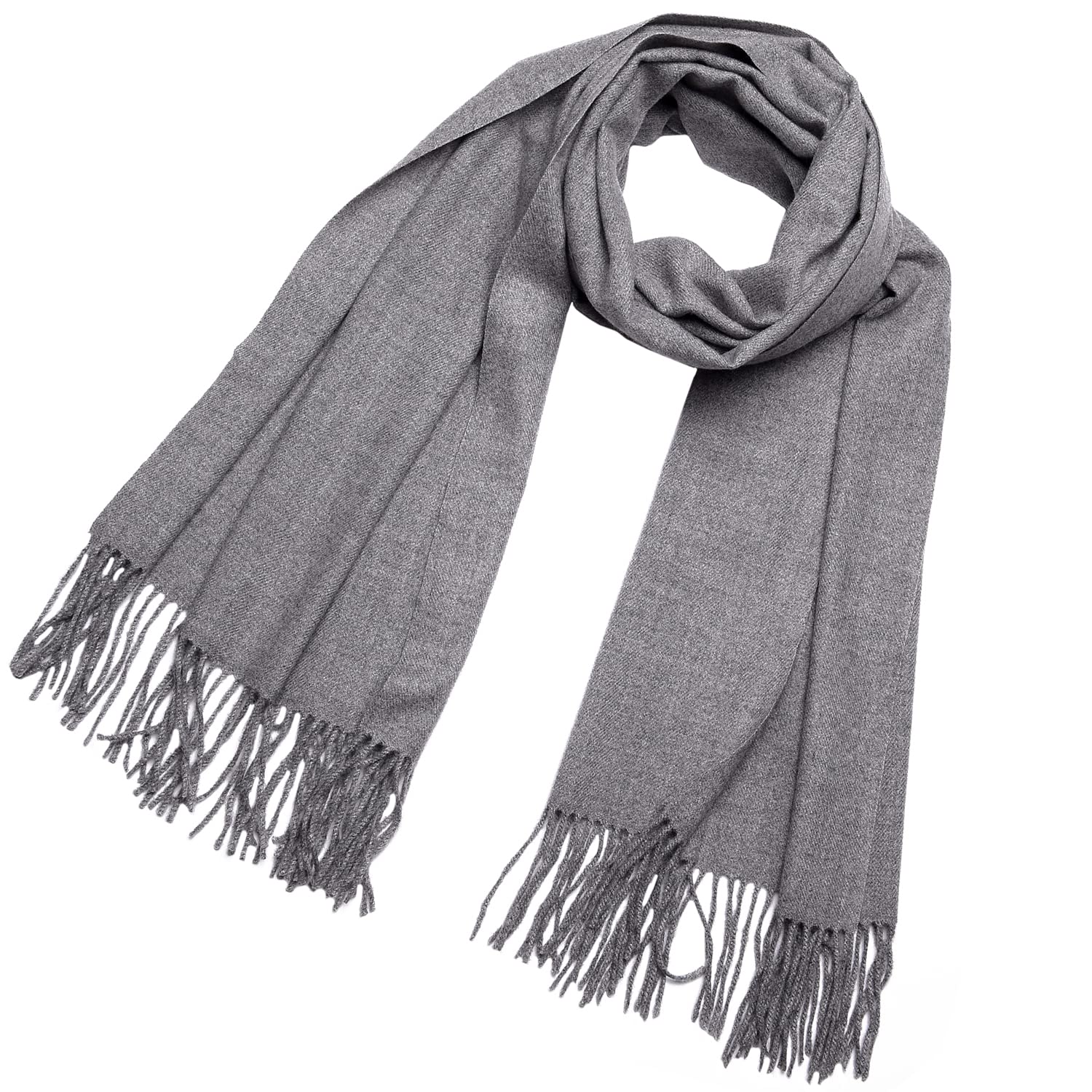 DonDon Schal Damen Winter Wollschal Winterschal groß und flauschig 200 x 70 cm