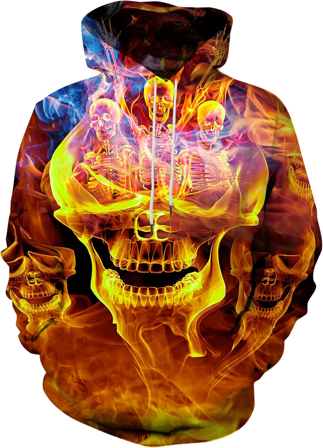 Sweat-shirt à Capuche Blanc 3d Modèle Maquette Réaliste Sur Fond Blanc