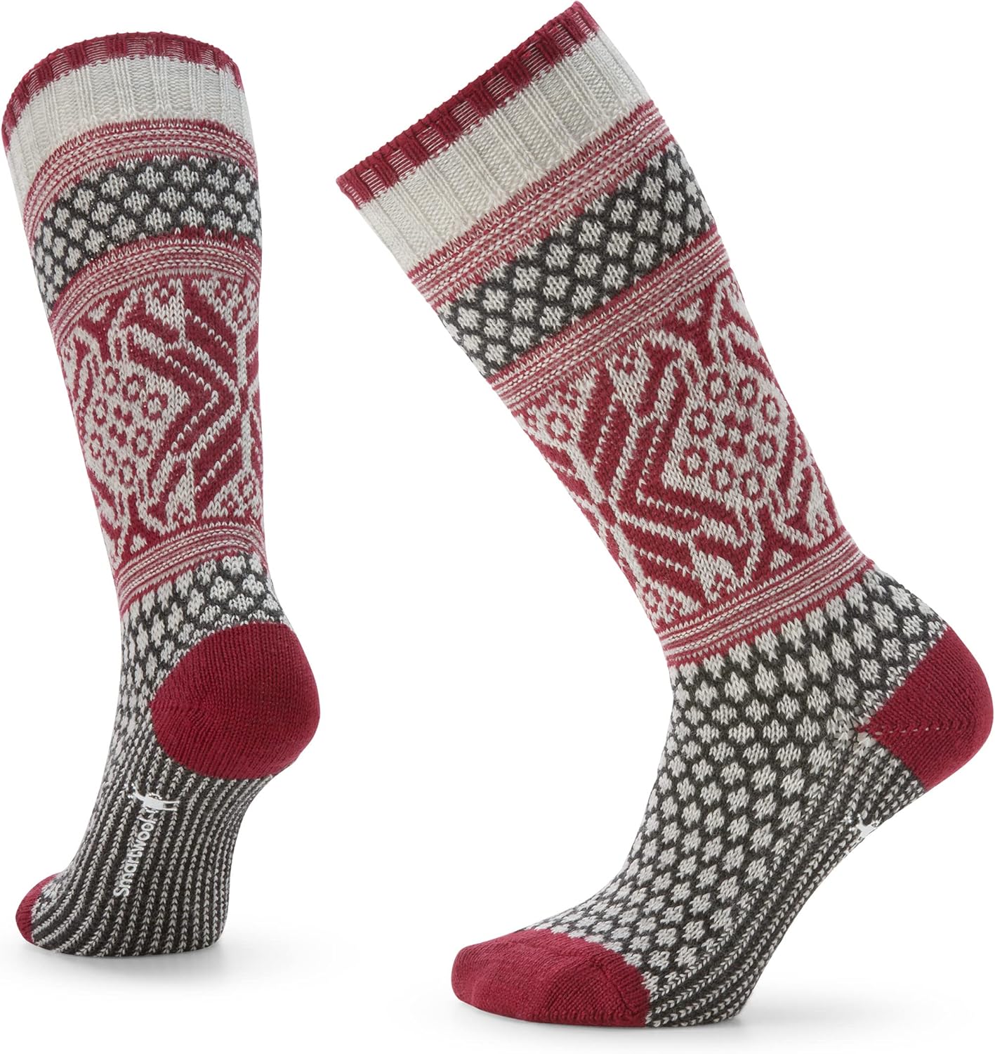 Smartwool Women's Everyday Cozy Popcorn Snowflake Crew Socks