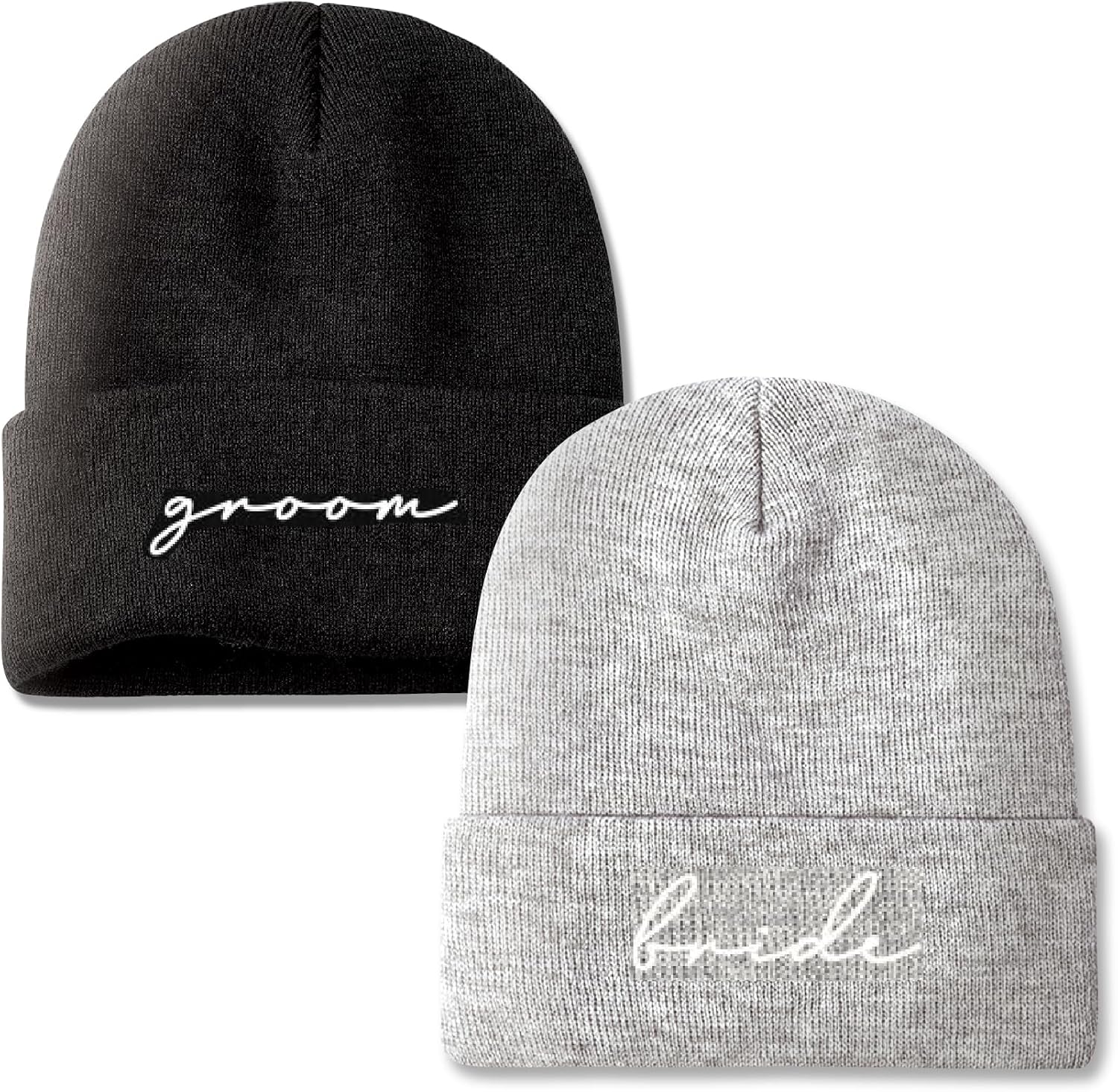 Mr and Mrs Beanies, Wedding Gifts for Couples, His and Hers Engagement Gift, Honeymoon Travel Essentials