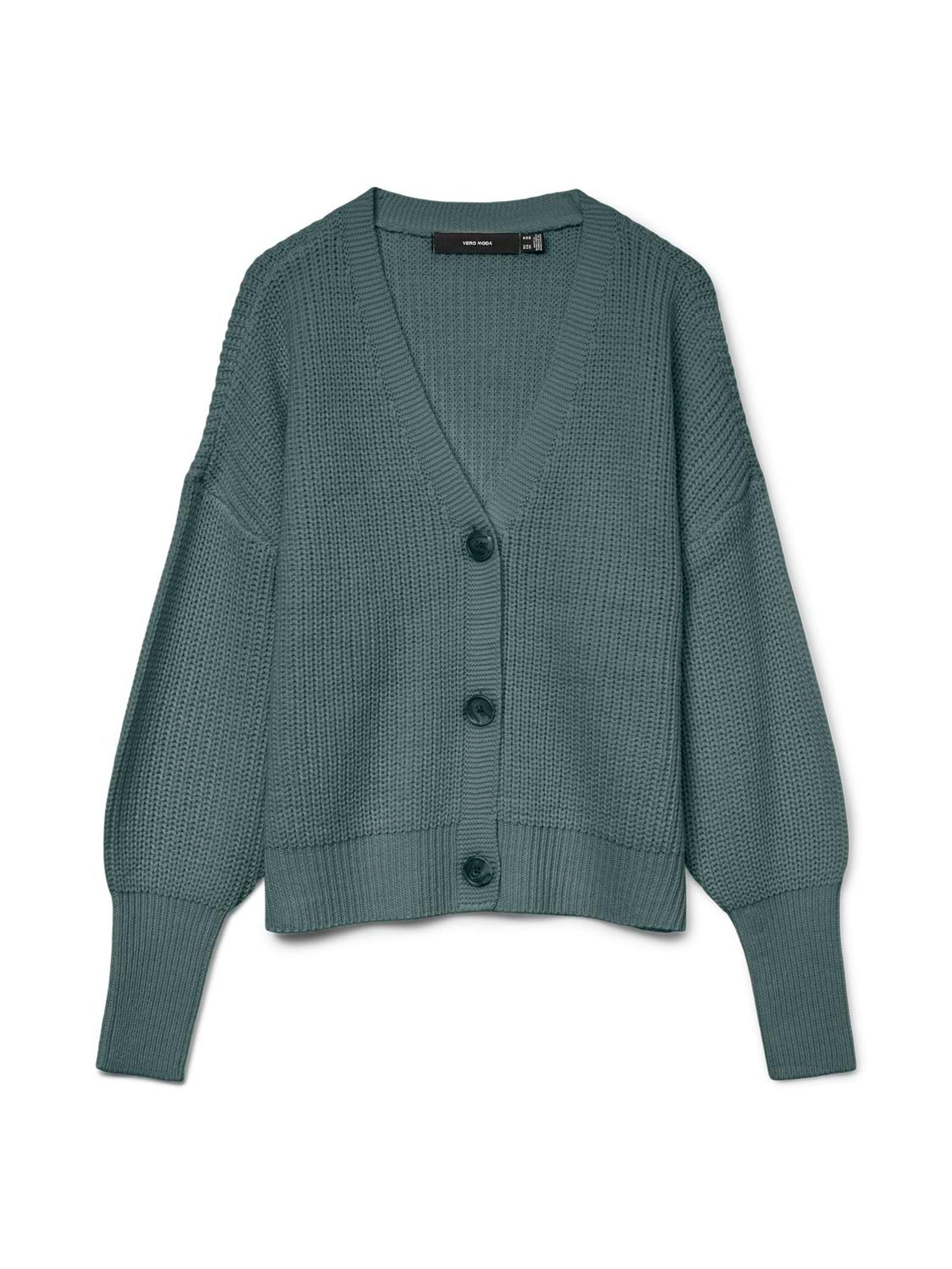 Vero Moda Women's Cuff Cardigan - Balsam Green - 8 (XS)